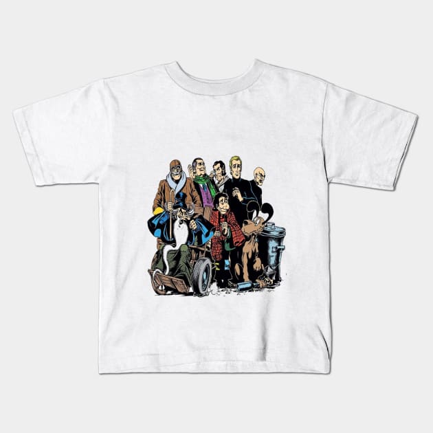 Alan Ford Kids T-Shirt by jan666